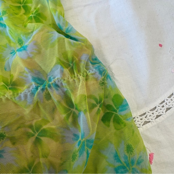 La SENZA Green and Blue Floral Camisole - Picture 6 of 8